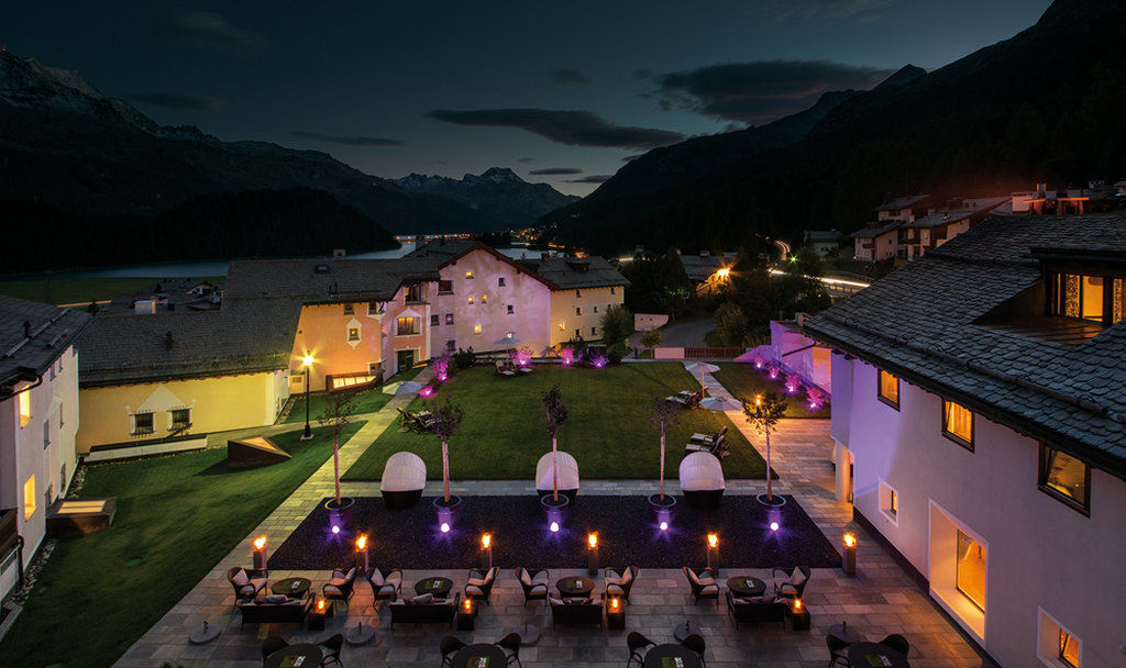 Отель Giardino Mountain Санкт-Мориц Экстерьер фото